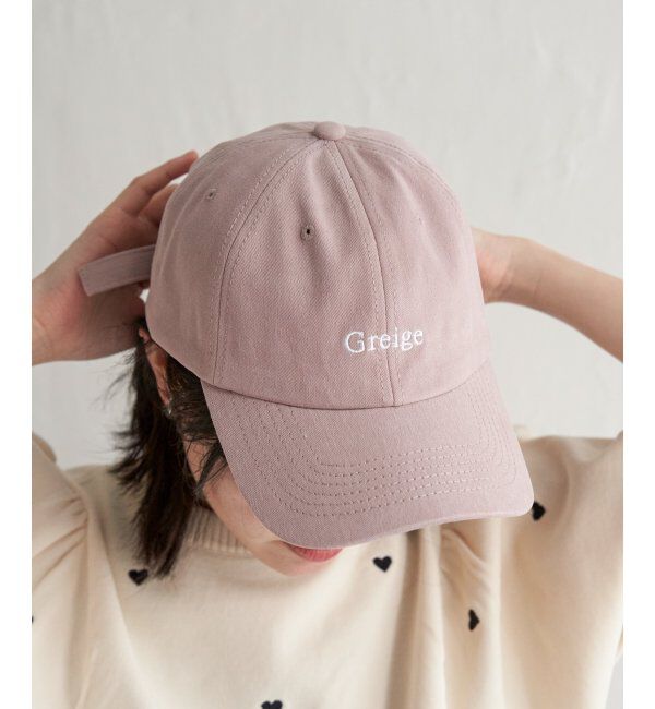 VENCE share style「カラーネームキャップ」|キャップ・キャスケット|グレイ