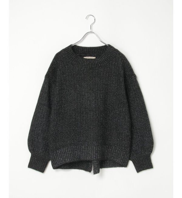 VENCE share style「【洗濯機で洗える】鹿の子ラメニット」|ニット・セーター|