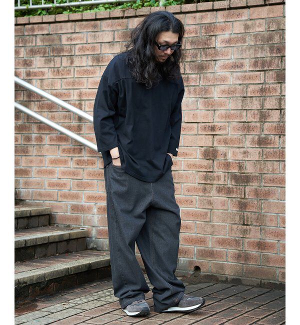 VENCE share style「Goodwear グッドウェア 七分袖フットボールTシャツ」|Tシャツ・カットソー|