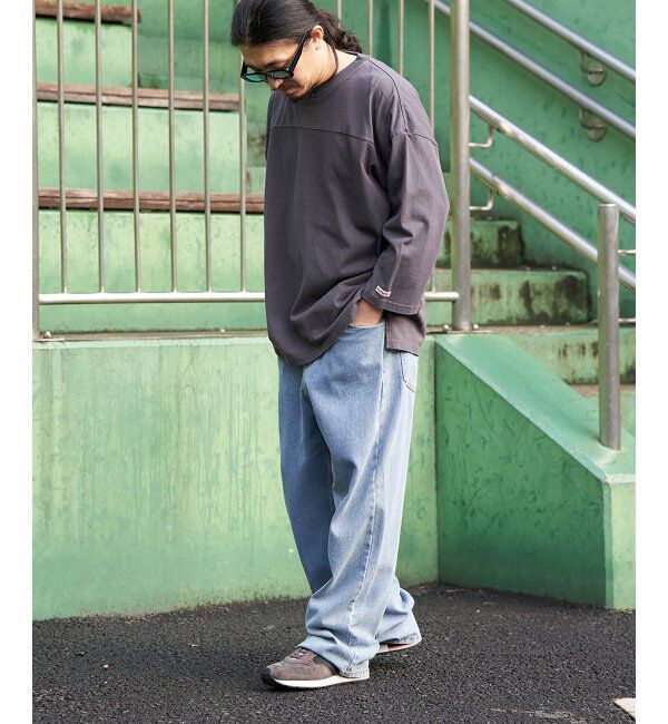 VENCE share style「Goodwear グッドウェア 七分袖フットボールTシャツ」|Tシャツ・カットソー|