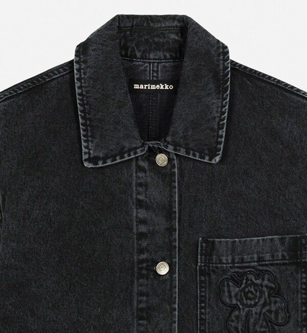 Marimekko「Maridenim Poweri Unikko デニムジャケット」|その他|