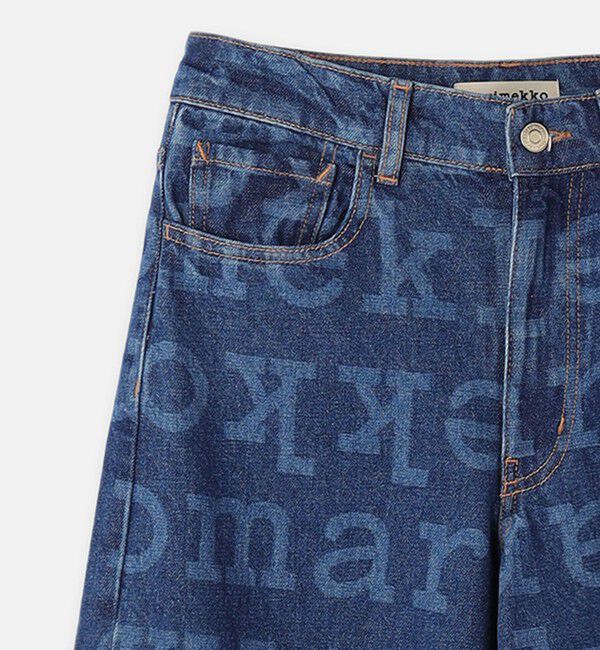 Marimekko「Maridenim Loose Logo S ジーンズ」|チノ|