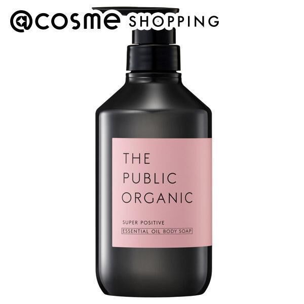  「THE PUBLIC ORGANIC スーパーポジティブDM ボディソープ 本体/フローラルウッディ調の香り (480ml)」|ボディクレンジング|その他