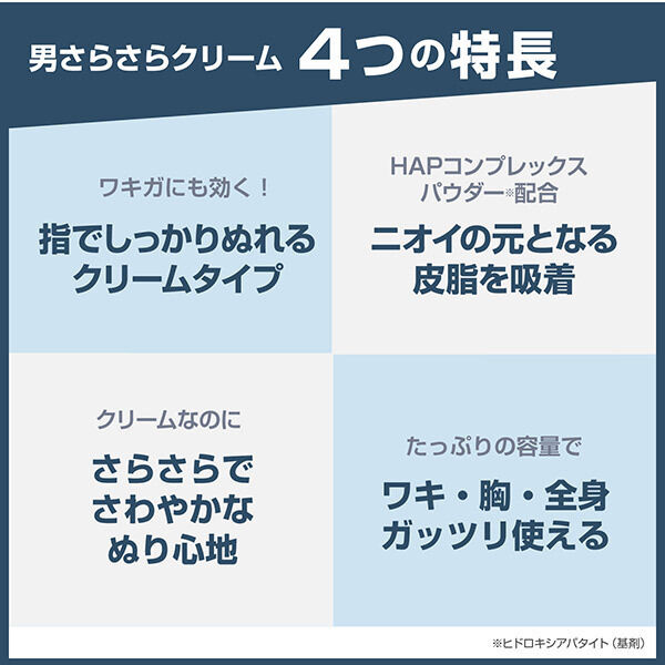  「デオナチュレ 薬用男さらさらクリーム (45g)」|その他|