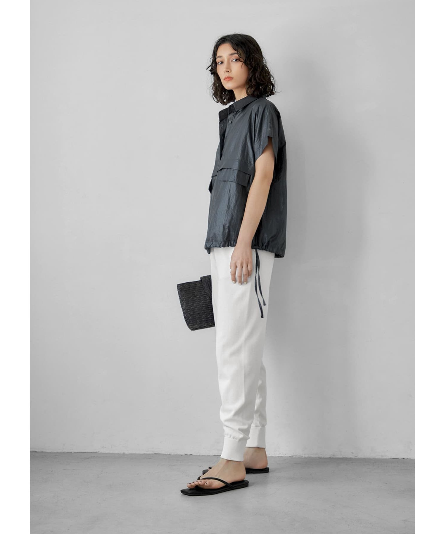 STYLE DELI「微光沢アノラック風シャツプルオーバー」|その他|