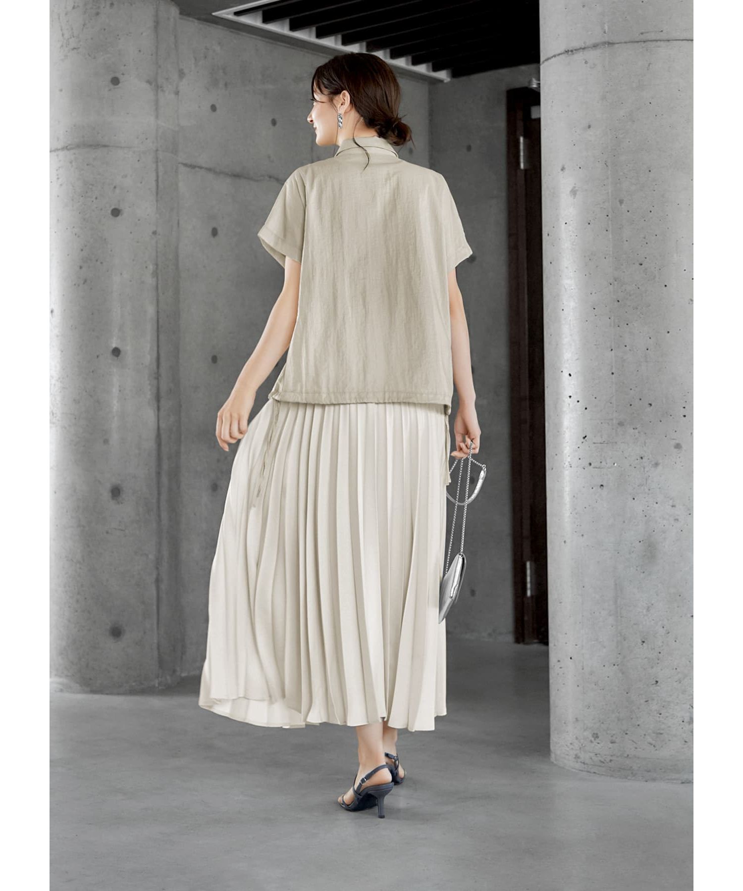 STYLE DELI「微光沢アノラック風シャツプルオーバー」|その他|