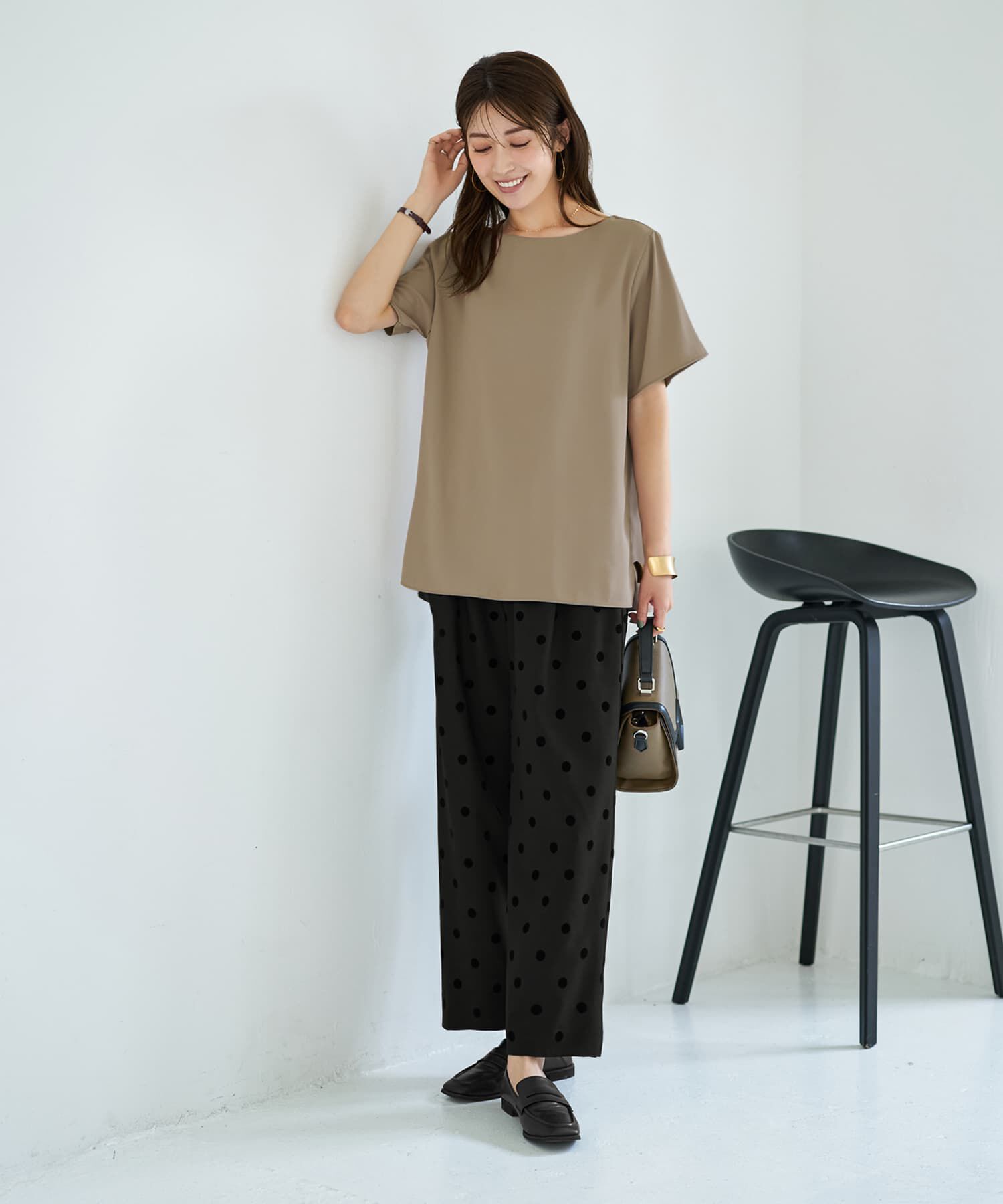  「フロッキードットワイドパンツ」|その他|