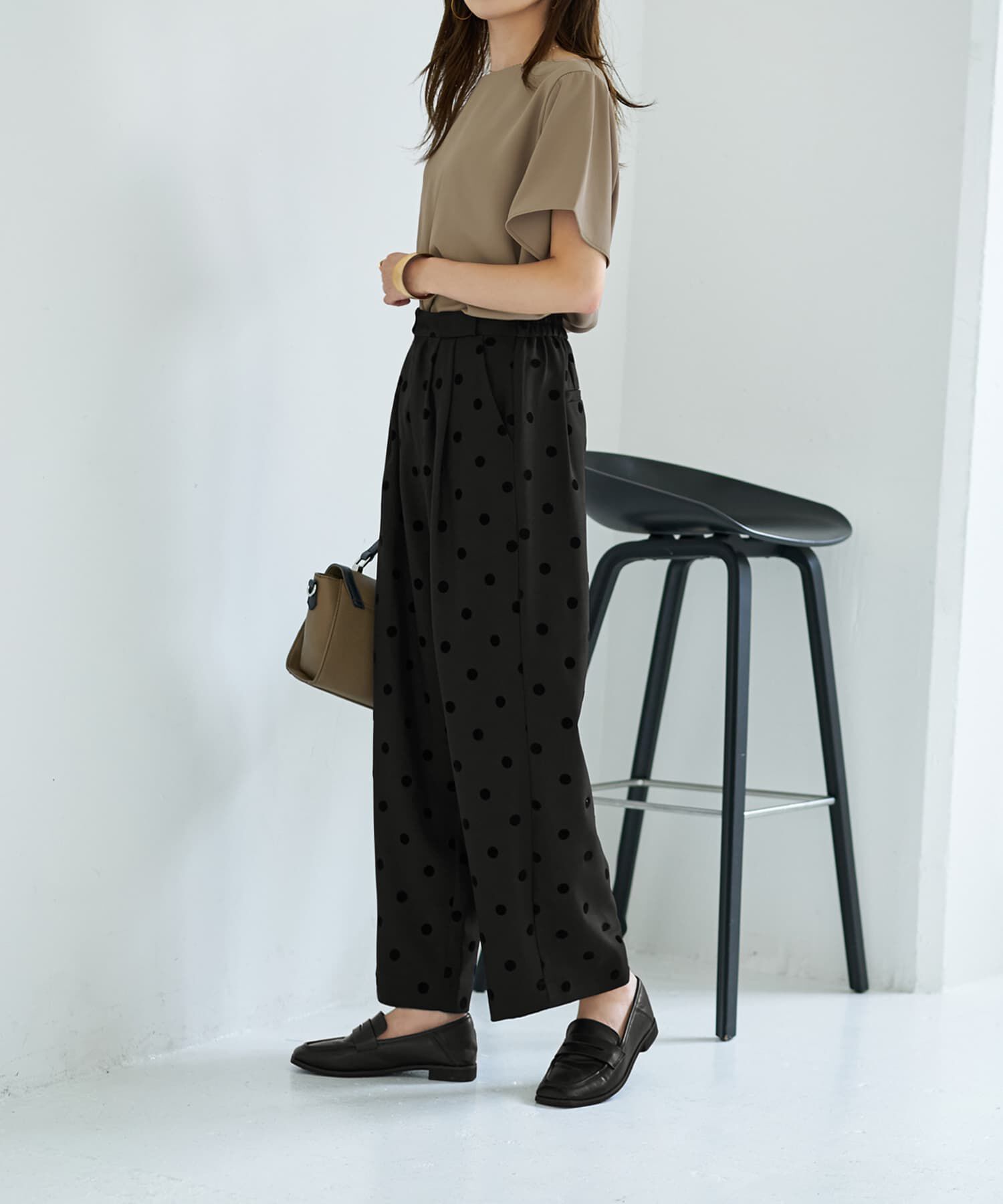  「フロッキードットワイドパンツ」|その他|