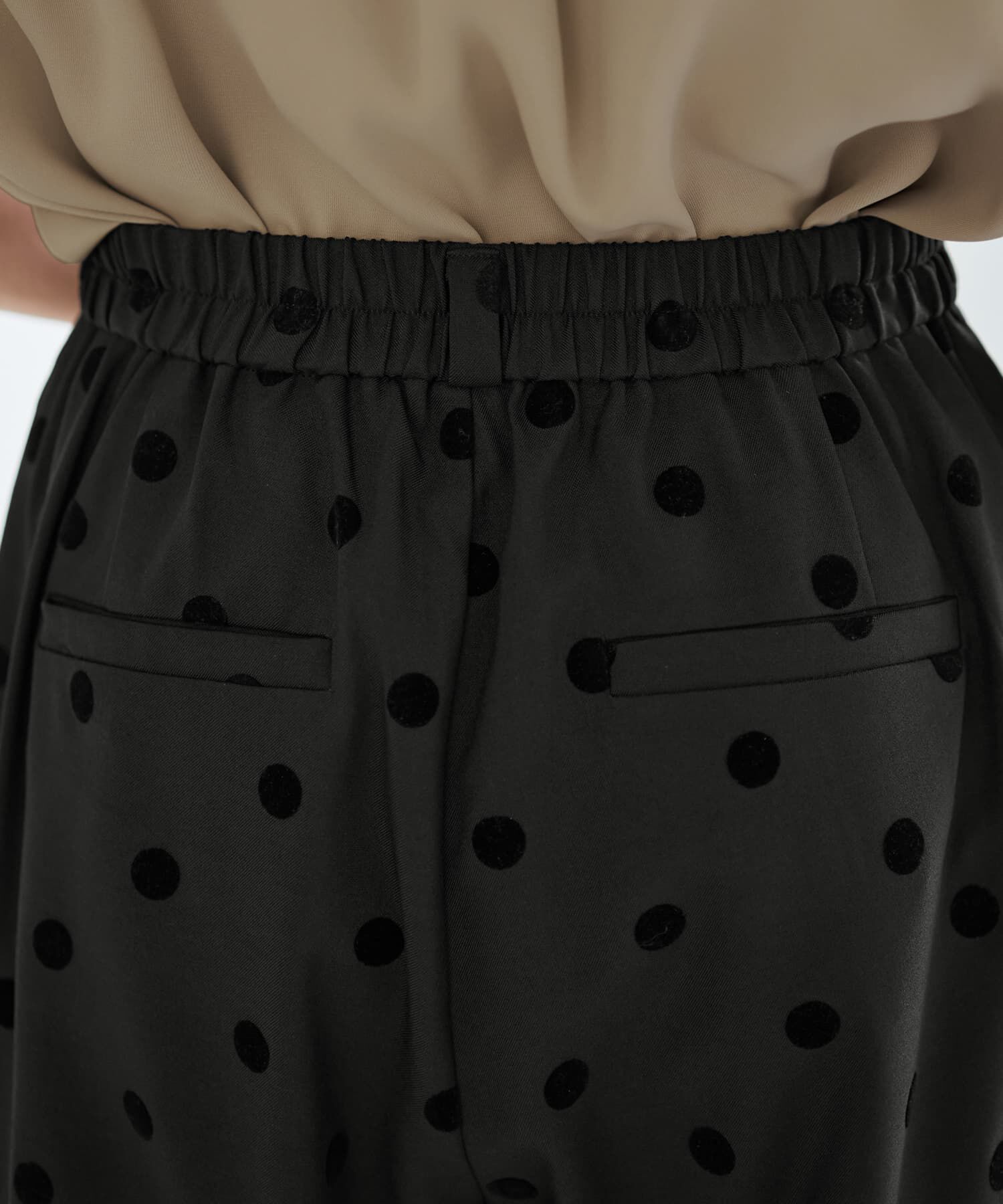  「フロッキードットワイドパンツ」|その他|