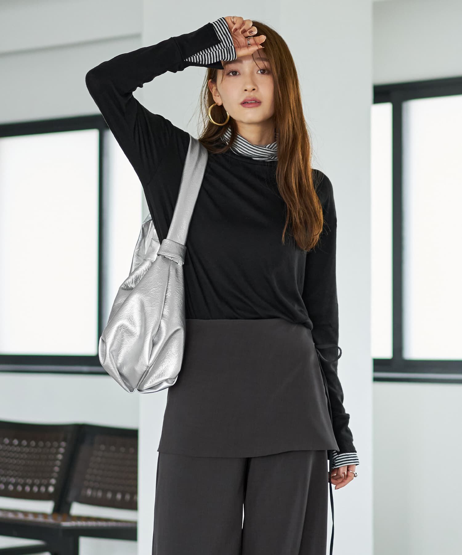 STYLE DELI「【Made in Japan】レイヤード風カットトップス」|Tシャツ・カットソー|