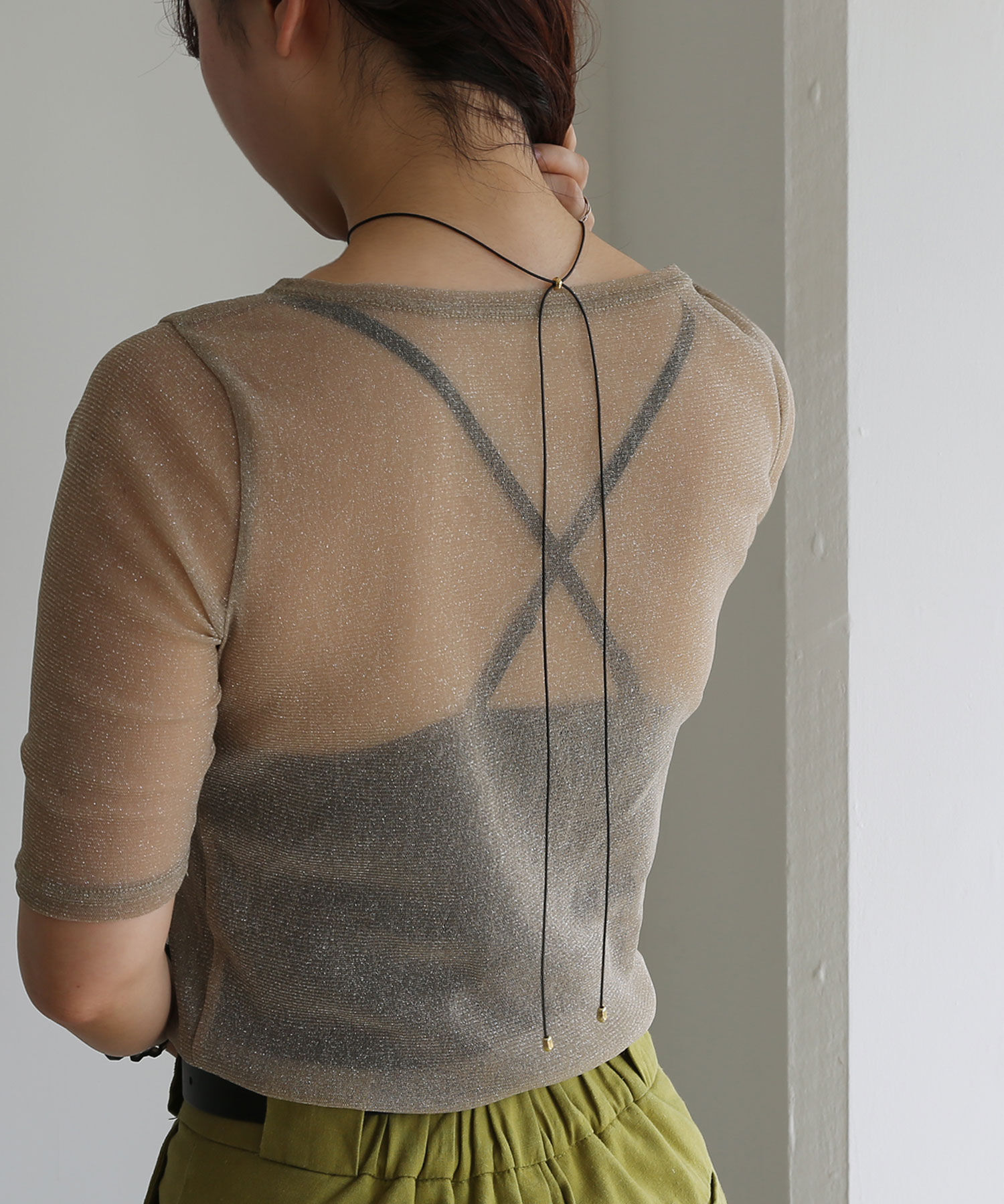 colleca la「ポイントスリムコードチョーカー/ネックレス」|ネックレス|