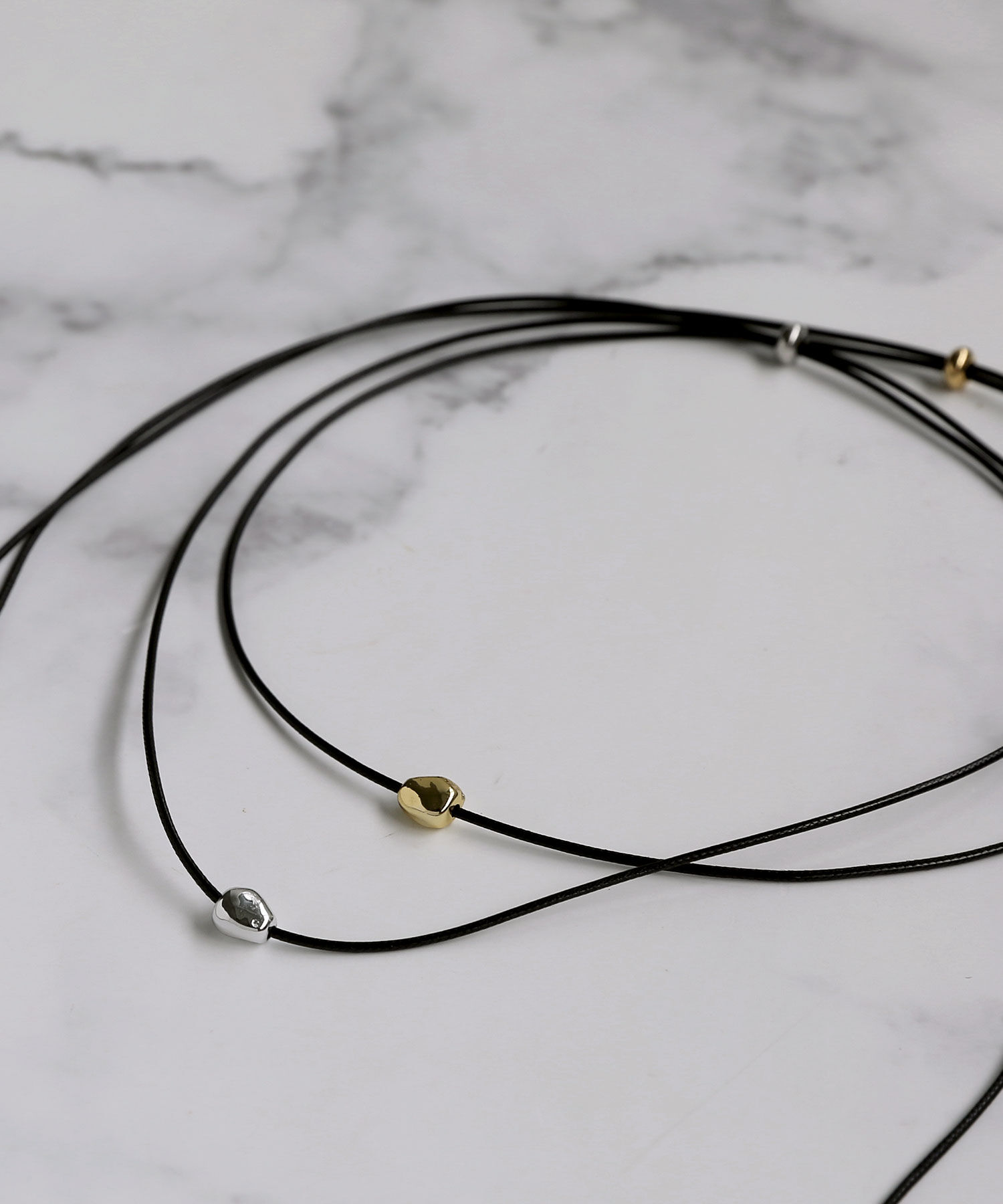 colleca la「ポイントスリムコードチョーカー/ネックレス」|ネックレス|