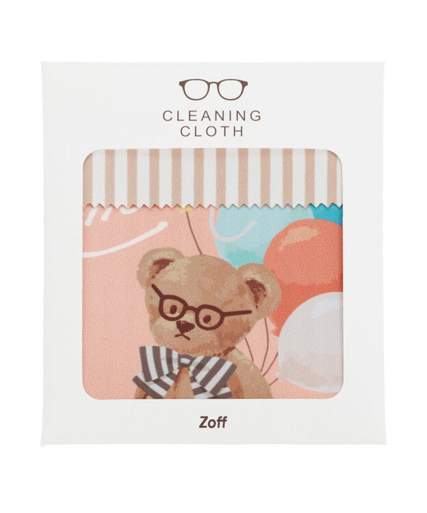  「メガネ拭き｜サングラス拭き クリーニングクロス パステルカラー  猫 うさぎ インコ ベアー」|サングラス|