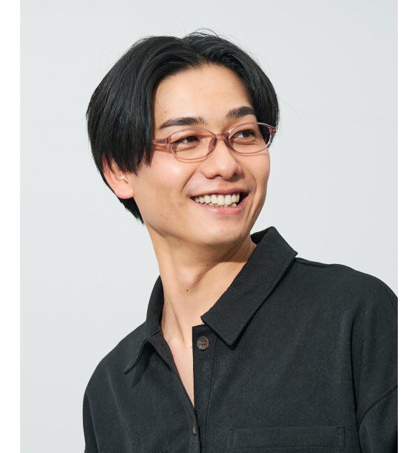  「オーバル型 メガネ | 大人可愛い 伊達メガネ レディース レンズ交換券付」|メガネ|