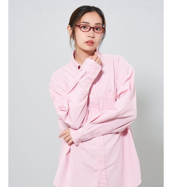  「オーバル型 メガネ | 大人可愛い 伊達メガネ レディース レンズ交換券付」|メガネ|