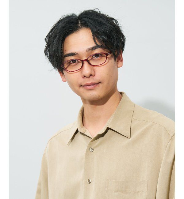  「オーバル型 メガネ | 大人可愛い 伊達メガネ レディース レンズ交換券付」|メガネ|