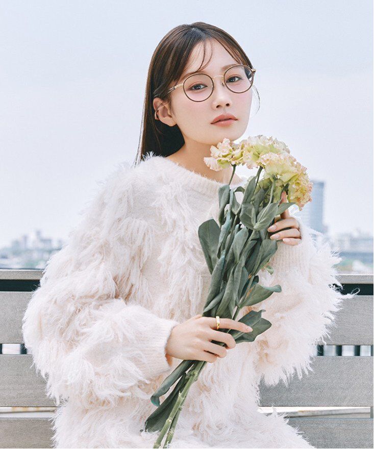 Zoff｜Misato Mizukoshi メガネ | 中顔面短縮みえ 大人可愛い｜水越