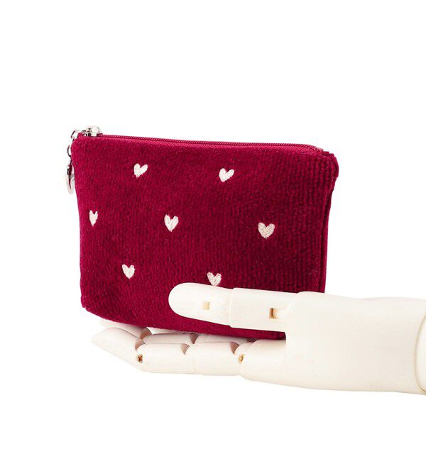 LOVERARY BY FEILER「ラブラリーハート　舟型ポーチS　L/LRH-243237」|ポーチ|
