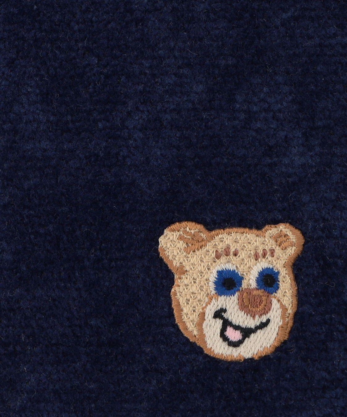 LOVERARY BY FEILER「オールドテディ　刺繍ハンカチ　L/OTE-253071」|ハンカチ|