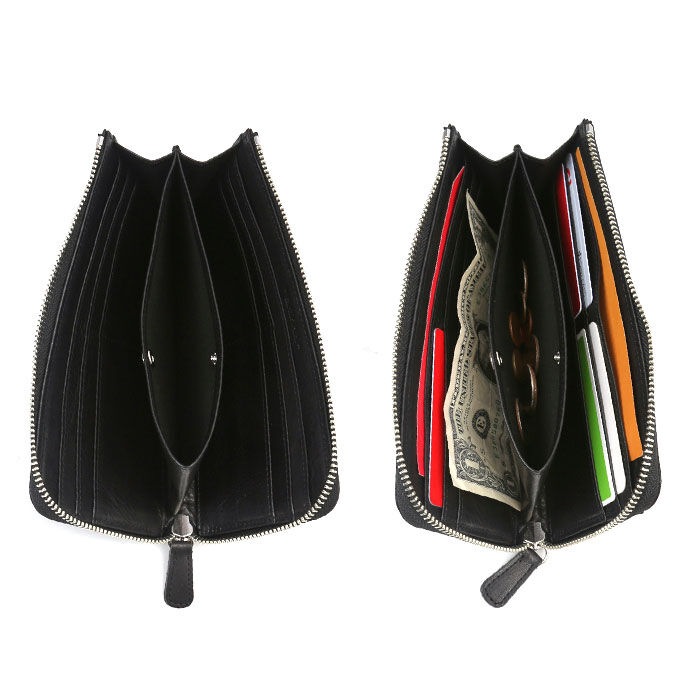 BACKYARD FAMILY「長財布 メンズ ラウンドファスナー 通販 ブランド INNFITH インフィス AMANDA」|財布|