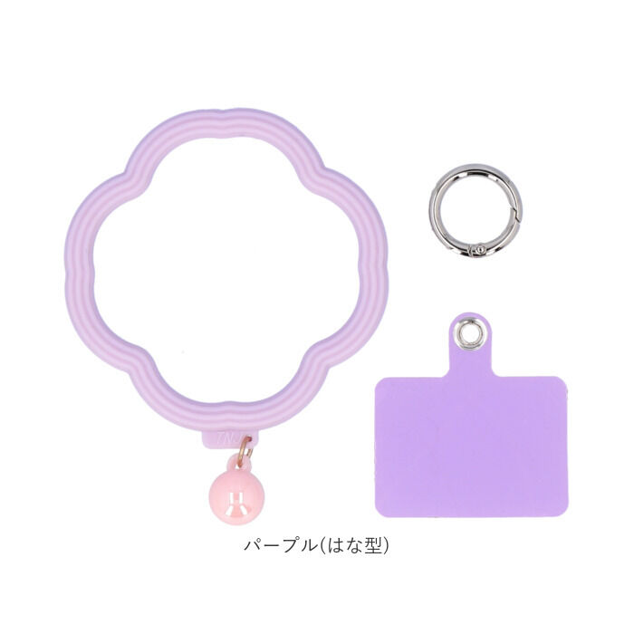 BACKYARD FAMILY「スマホリング ストラップ 通販 スマホストラップ はさむ 携帯ストラップ シリコン リング」|その他|