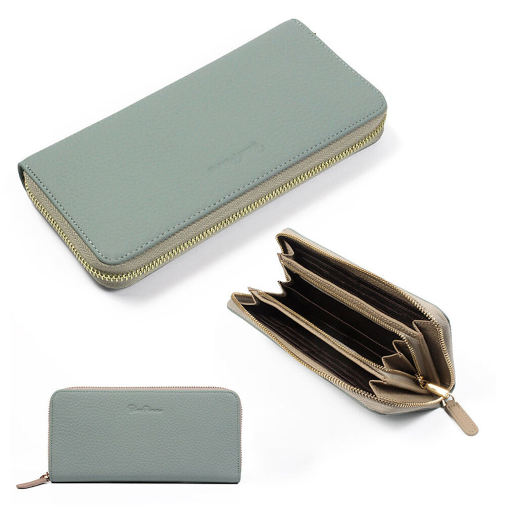 BACKYARD FAMILY「長財布 レディース お洒落 通販 財布 お財布 ロングウォレット 本革 レザー カード入れ」|財布|ブルー1