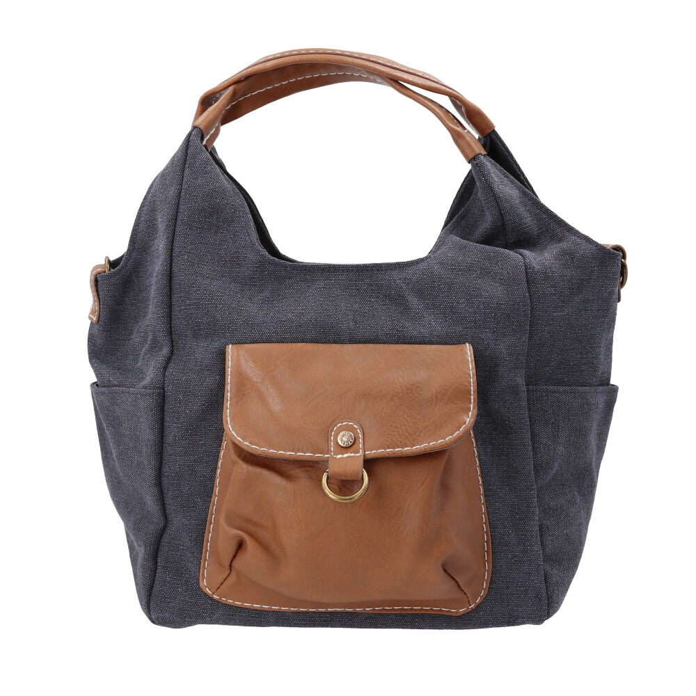 BACKYARD FAMILY「ラフィール バッグ 2way 通販 トートバッグ トートバック 2WAYバッグ ショルダーバッグ」|トートバッグ|ブラック1