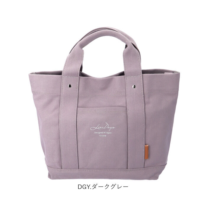 BACKYARD FAMILY「LIZDAYS リズデイズ トートバッグ lz-41603 通販 キャンバス 無地 小さめ 肩掛け」|トートバッグ|