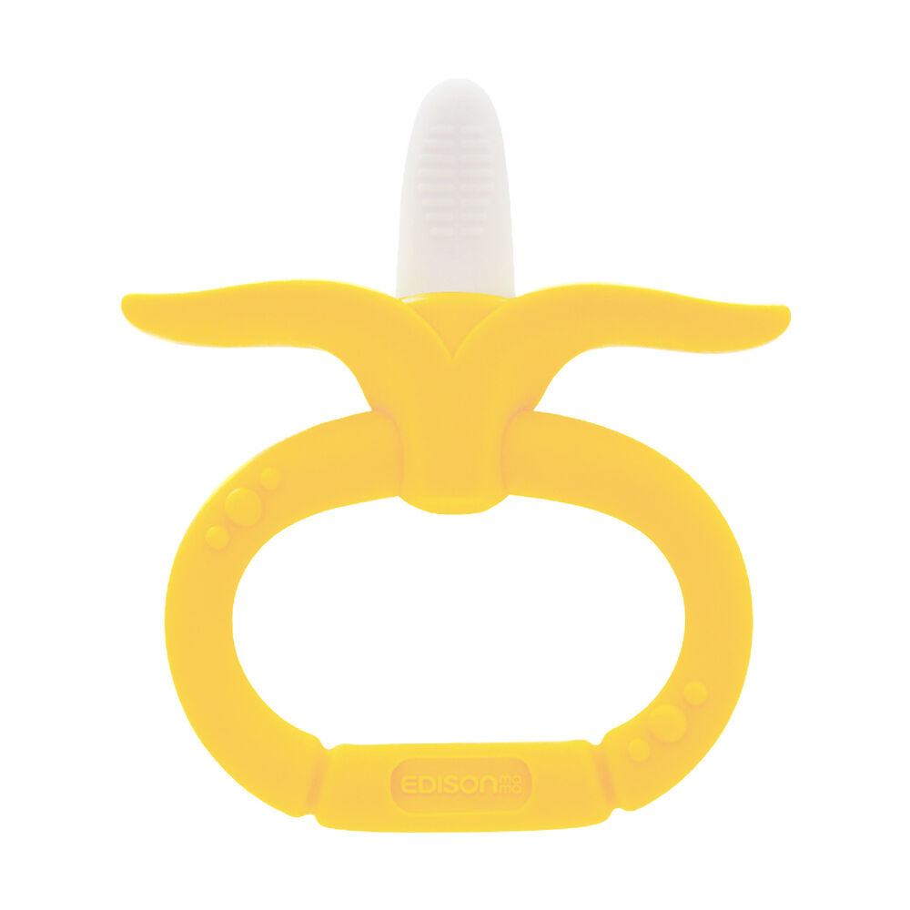 BACKYARD FAMILY「エジソンママ EDISON mama 赤ちゃん 歯固め 通販 歯がため はがため おしゃぶり」|その他ベビー用品|イエロー1