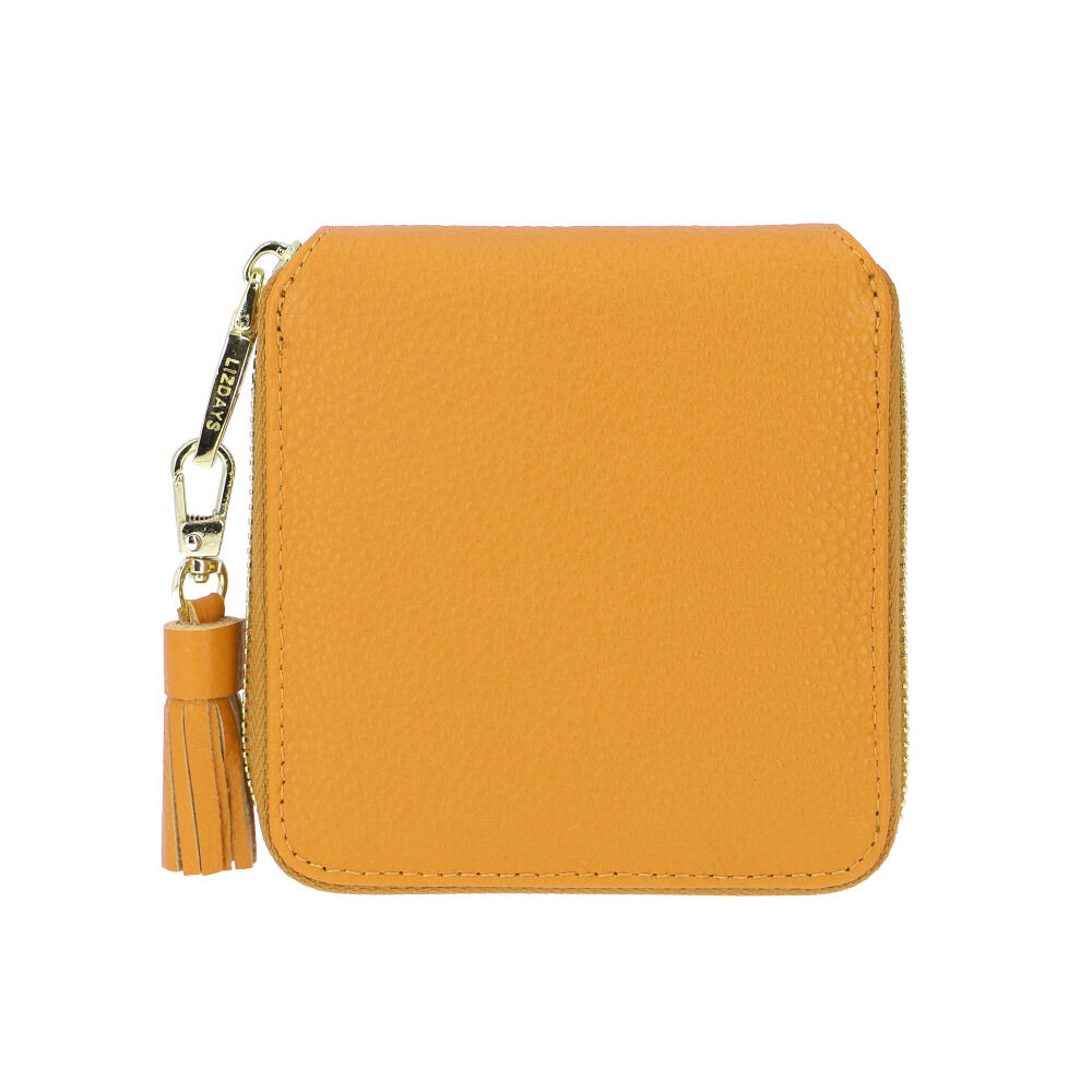 BACKYARD FAMILY「リズデイズ LIZDAYS 二つ折り財布 通販 牛革 財布 カードケース レディース スキミング」|財布|イエロー1