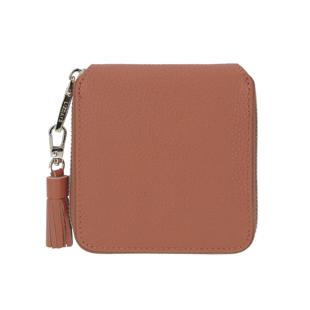 BACKYARD FAMILY「リズデイズ LIZDAYS 二つ折り財布 通販 牛革 財布 カードケース レディース スキミング」|財布|ピンク1