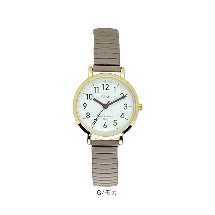 BACKYARD FAMILY「plaisir 時計 NTK-290 通販 腕時計 ニッケルフリー リストウォッチ レディース」|腕時計|