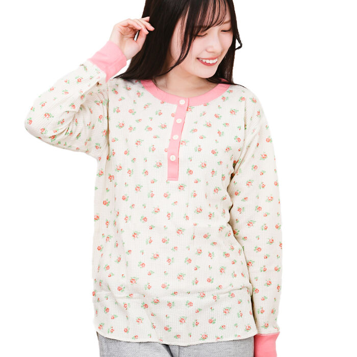 BACKYARD FAMILY「JEMORGAN サーマル レディース 通販 ジェーイーモーガン JE130-59S クレリック」|Tシャツ・カットソー|