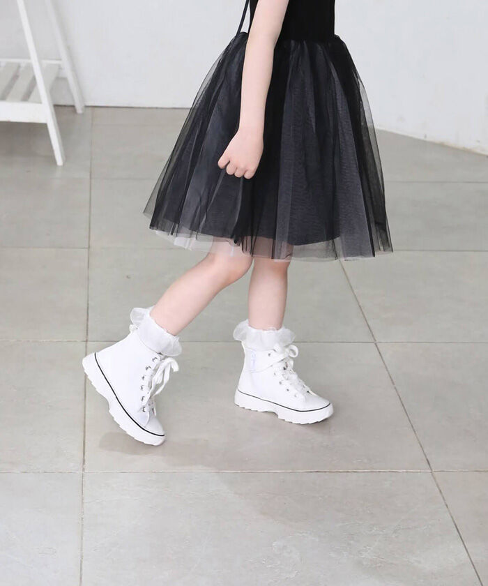 BACKYARD FAMILY「靴下 キッズ 女の子 ショート 通販 クルーソックス 66032301 ソックス」|ソックス|