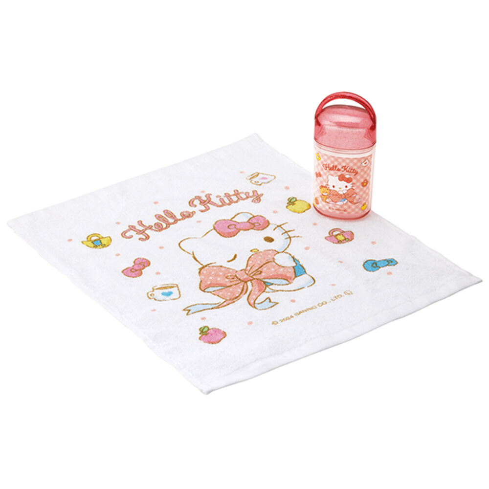 BACKYARD FAMILY「Skater スケーター おしぼり ケース付き OA5AG キャラクター 通販」|ハンカチ|ピンク1