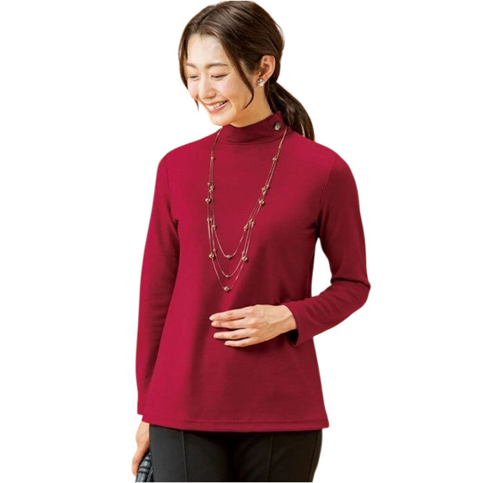 BACKYARD FAMILY「プルオーバー 長袖 レディース 960978 通販 日本製 レディースプルオーバー カットソー」|Tシャツ・カットソー|