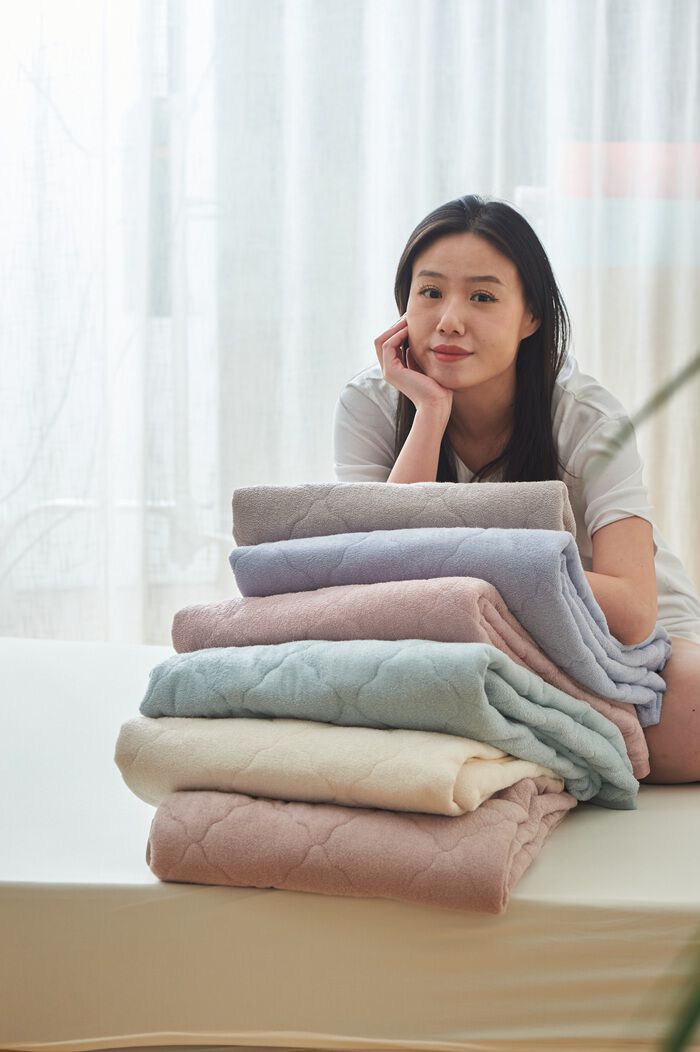 BACKYARD FAMILY「敷きパッド パイル生地 通販 敷パッド 敷パット パイル地シーツ ベッドパット ベッドパッド」|ブランケット|