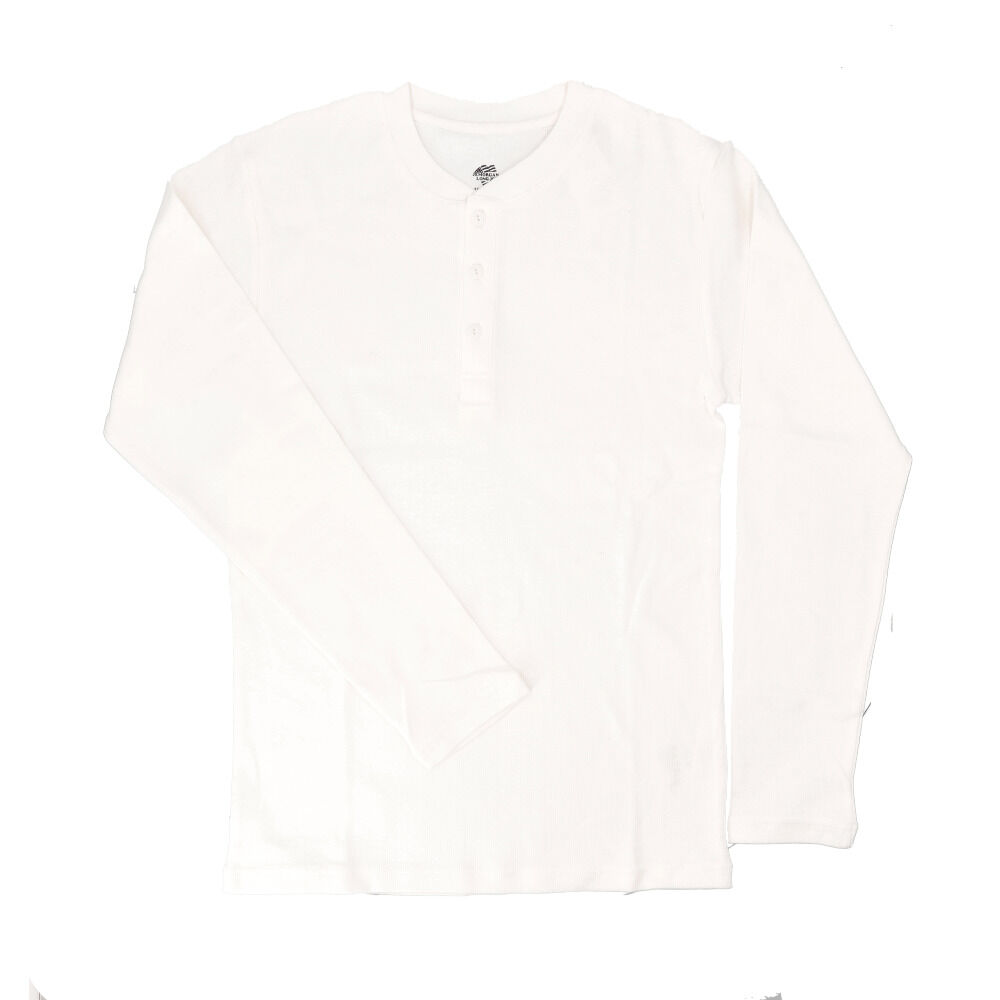 BACKYARD FAMILY「JEMORGAN ヘンリー JE113-52S ジェーイーモーガン 通販 長袖Tシャツ ロンT」|Tシャツ・カットソー|ホワイト1