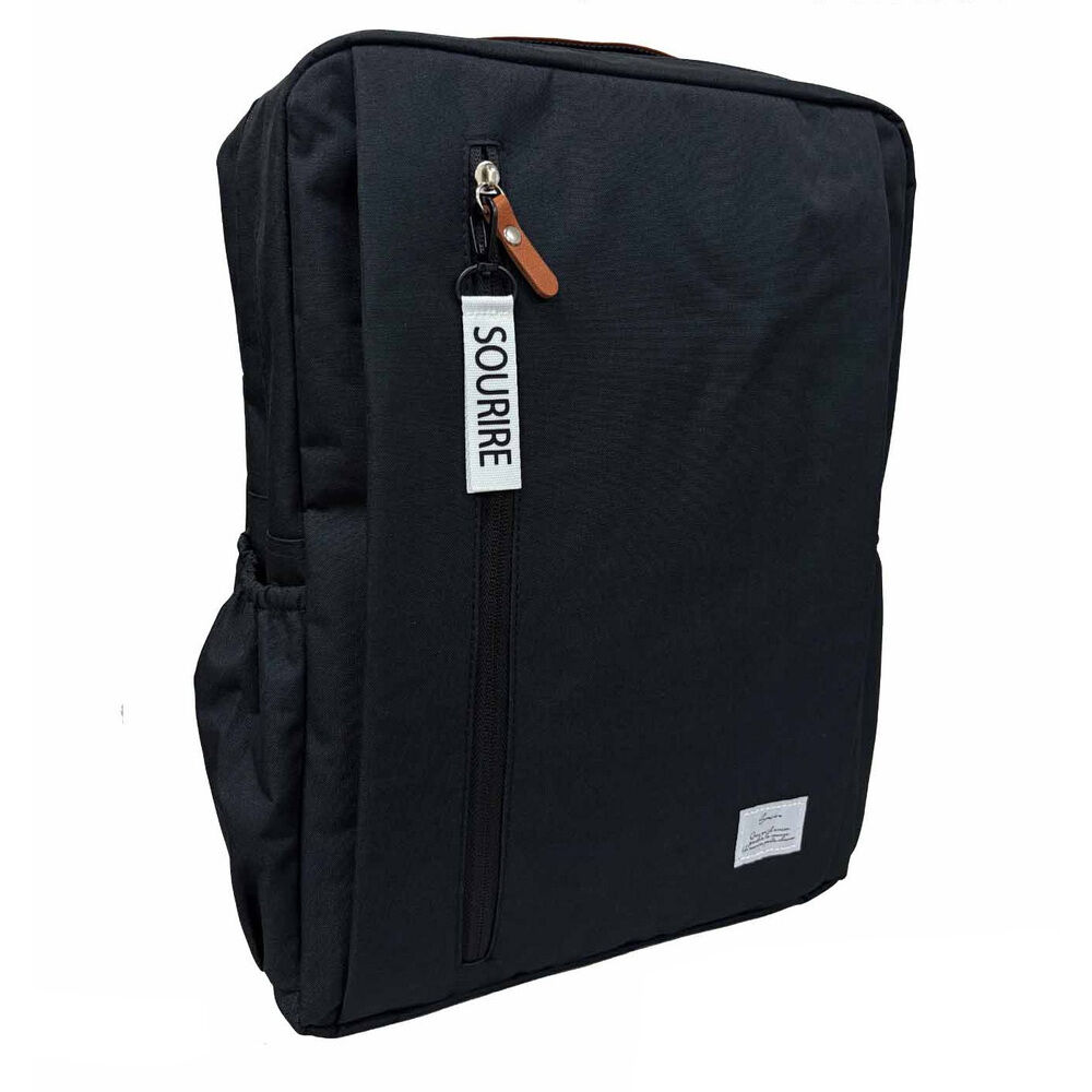 BACKYARD FAMILY「スクエアリュック メンズ 通販 リュック 18l リュックサック ビジネスリュック バックパック」|リュック|ブラック1