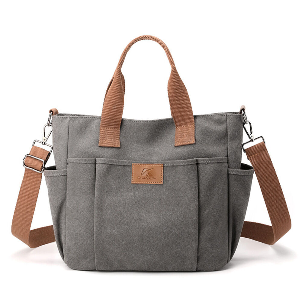 BACKYARD FAMILY「トートバッグ ショルダー 2way 通販 キャンバス トートバック ショルダーバッグ トート」|トートバッグ|グレー1