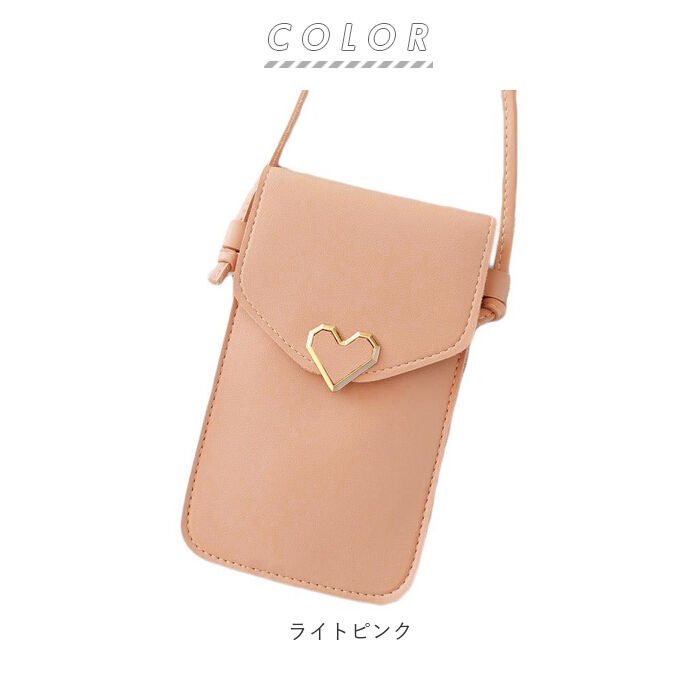 BACKYARD FAMILY「スマホポーチ 入れたまま 通販 レディース スマホポシェット 縦 スマホショルダーバッグ」|ショルダー・メッセンジャー|