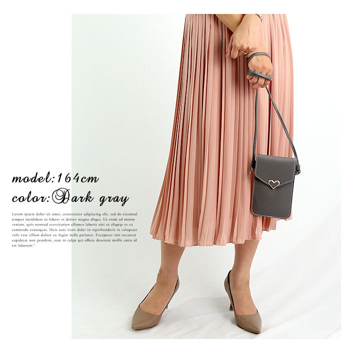 BACKYARD FAMILY「スマホポーチ 入れたまま 通販 レディース スマホポシェット 縦 スマホショルダーバッグ」|ショルダー・メッセンジャー|