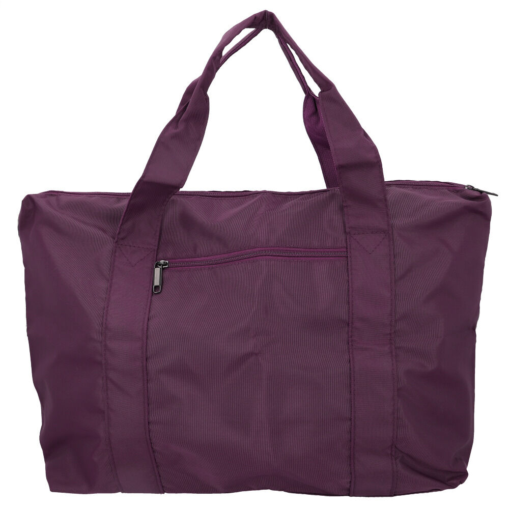 BACKYARD FAMILY「トートバッグ 大きめ ファスナー付き 通販 レディース メンズ おしゃれ ナイロン 大きめ」|トートバッグ|パープル1