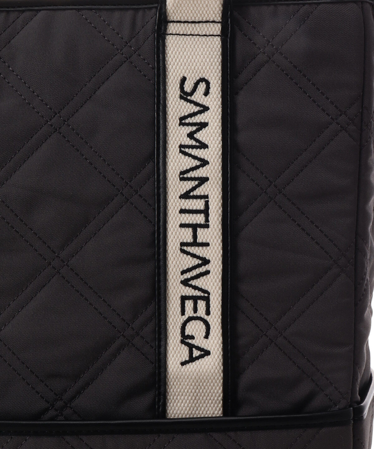 Samantha Vega「ロゴテープキルティングA4リュック」|リュック|
