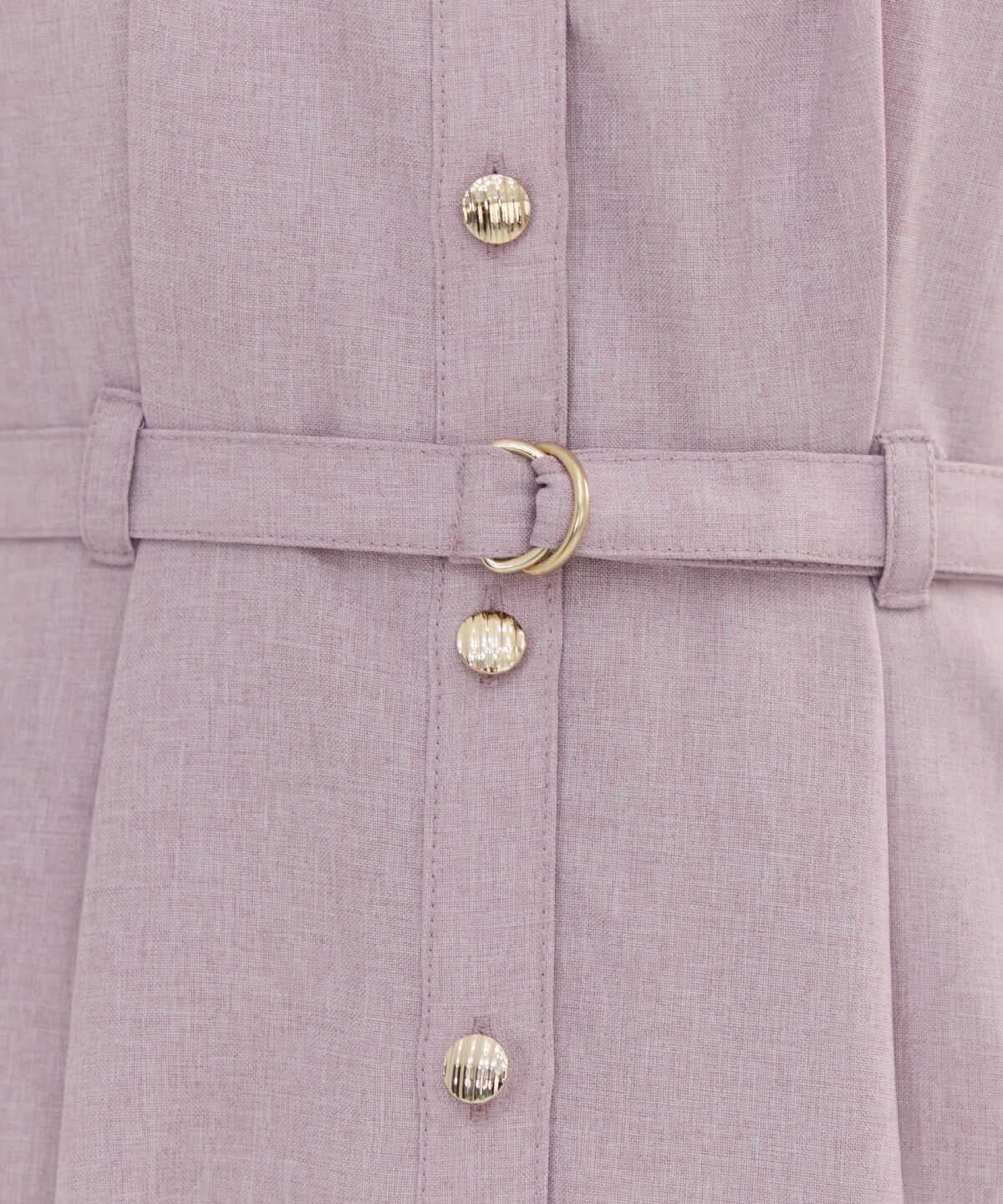 REDYAZEL「ノースリーブフリルシャツワンピース」|ワンピース|