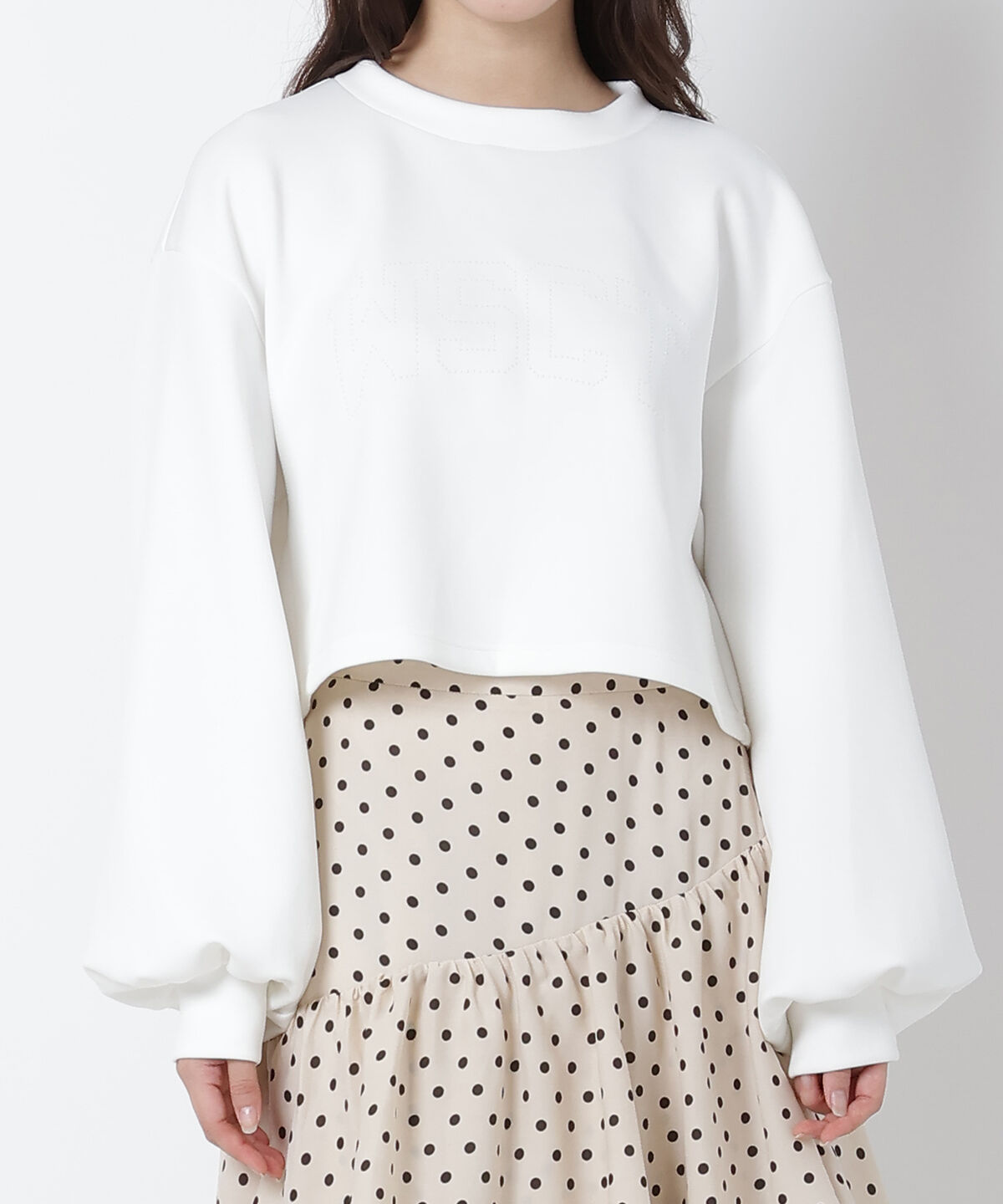 WILLSELECTION「パール刺繍カットプルオーバー」|Tシャツ・カットソー|