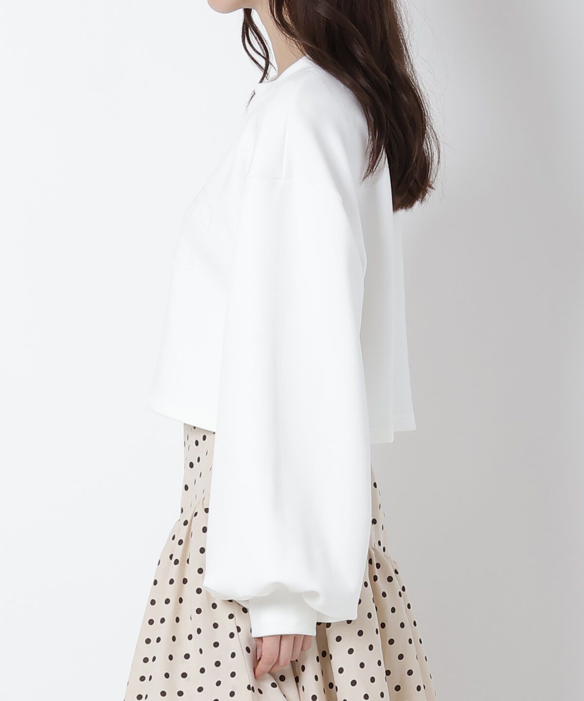 WILLSELECTION「パール刺繍カットプルオーバー」|Tシャツ・カットソー|