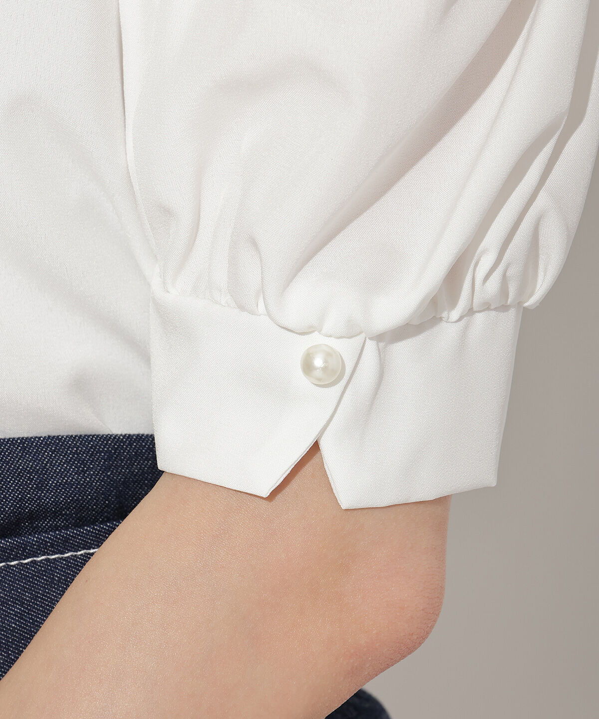 WILLSELECTION「オープンショルダーリボンタイブラウス」|シャツ・ブラウス|