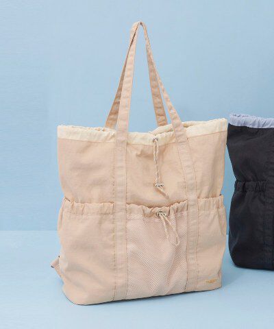 Samantha Thavasa Petit Choice「2wayナイロンバッグ」|リュック|ベージュ