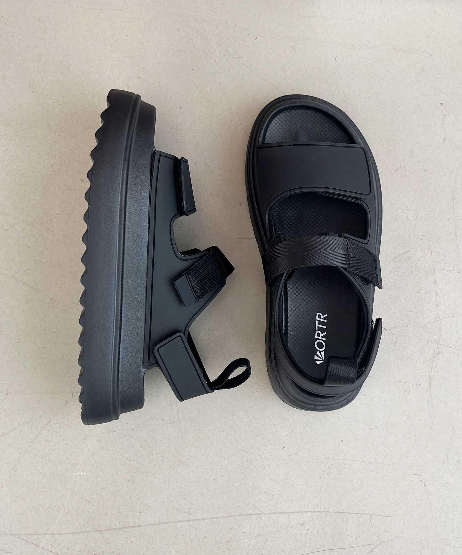 ORiental TRaffic「【リカバリーサンダル】ベルクロ EVAサンダル /OT3228 軽量 サンダル 人気 厚底」|サンダル|